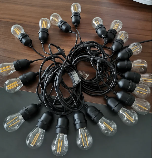 10 Meters String Light 20 Bulb Holder Waterproof