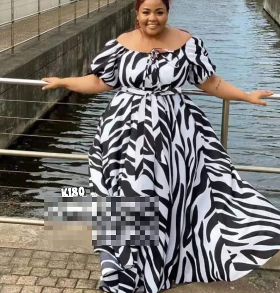 dress black and white