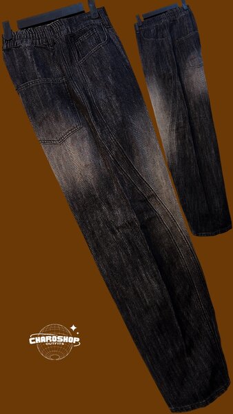 Jean coupe droite décontractée