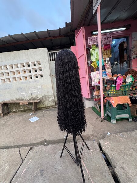 Perruque Tressée Longue