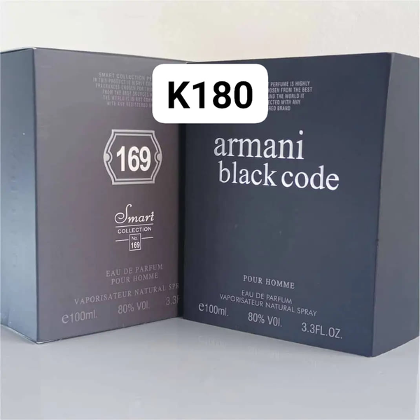 Men's perfume Armani black code №169