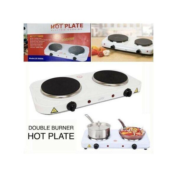 Plaque chauffante double électrique