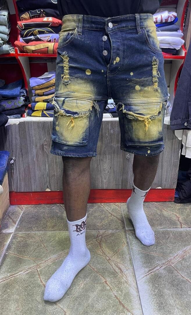 Shorts en denim décontractés