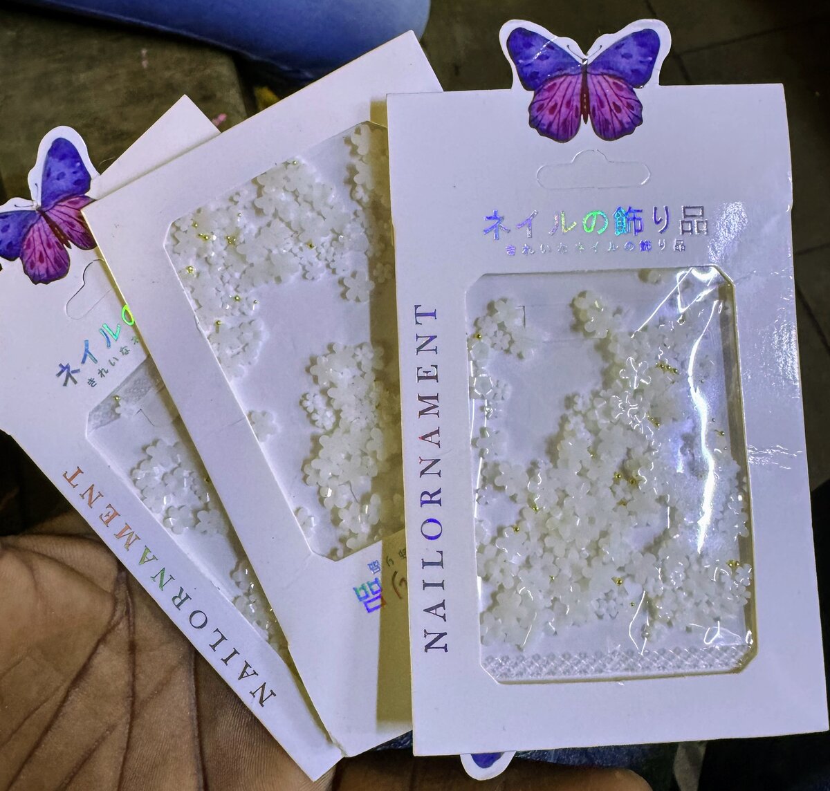 Décorations pour ongles perles