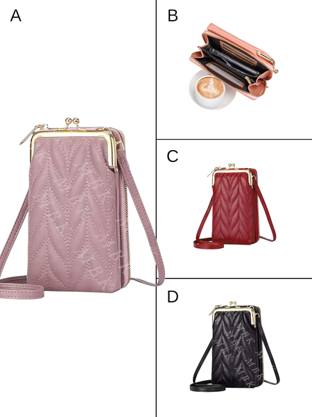 Sac bandoulière matelassé