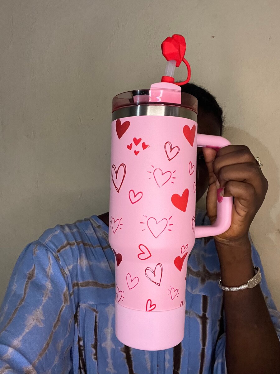 Mug isotherme cœur 2L