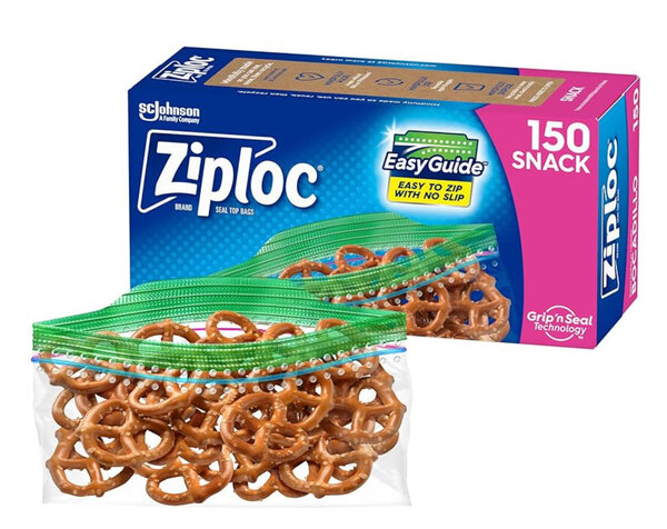 Sacs de collation Ziploc 150