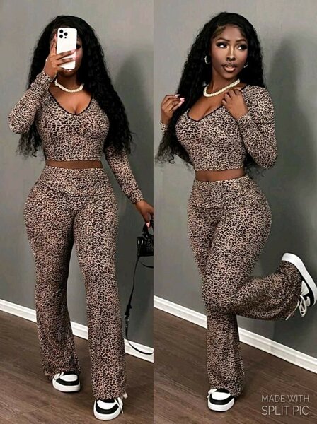 Ensemble Léopard Sexy Femme