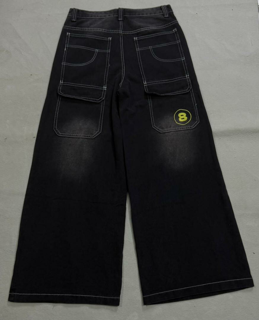 Jeans homme cargo ample personnalisé