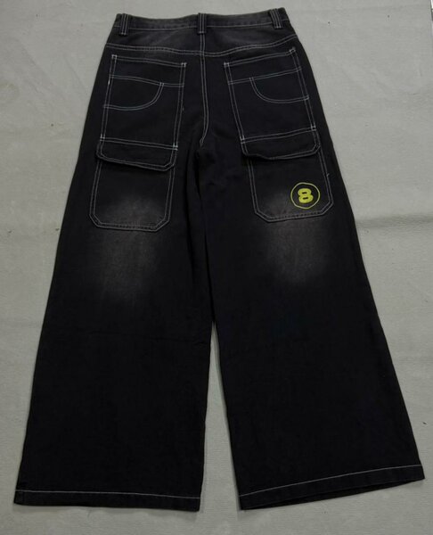 Jeans homme cargo ample personnalisé