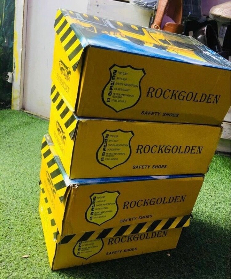 Rockgolden Safety boots available