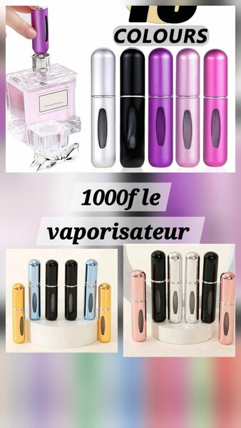 Vaporisateur de parfum portable