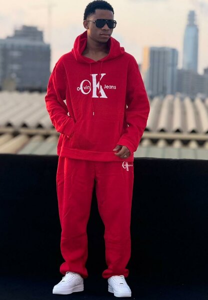 Survêtement rouge confortable