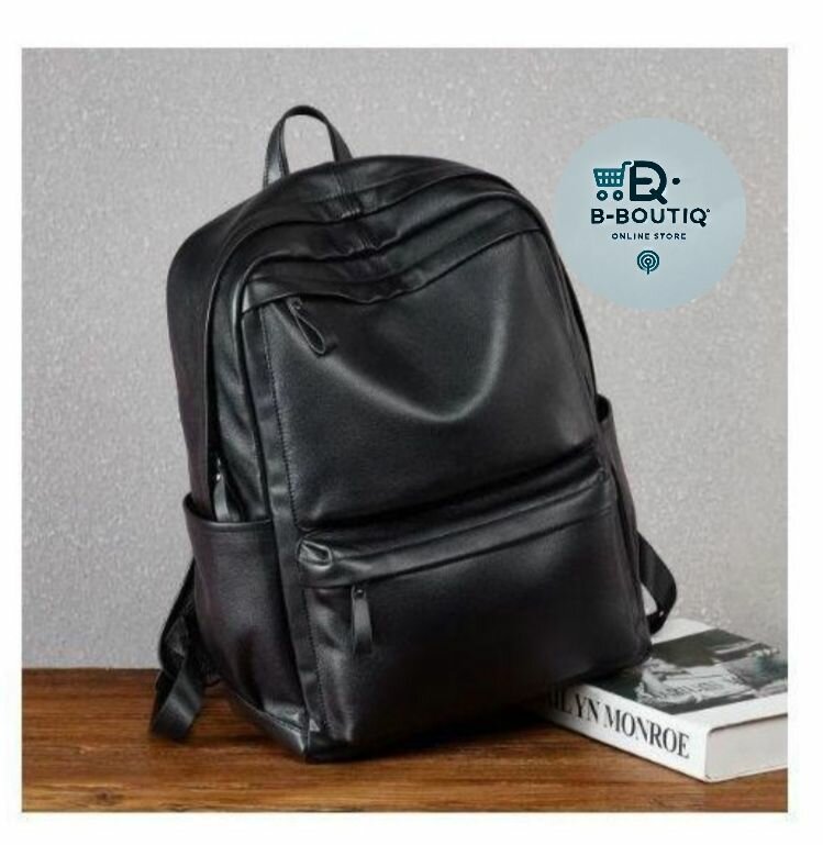 Sac à dos en cuir élégant