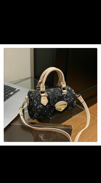 Sac bandoulière denim chic