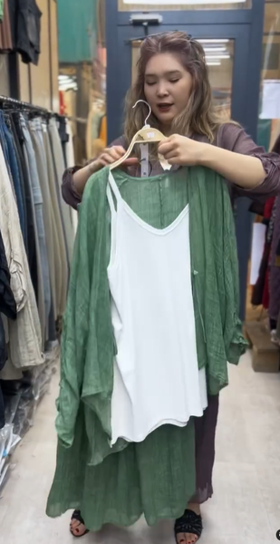 трока зеленая