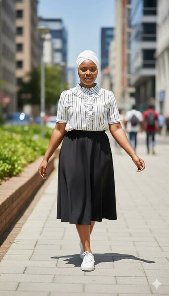 Jupe plissée élégante femme