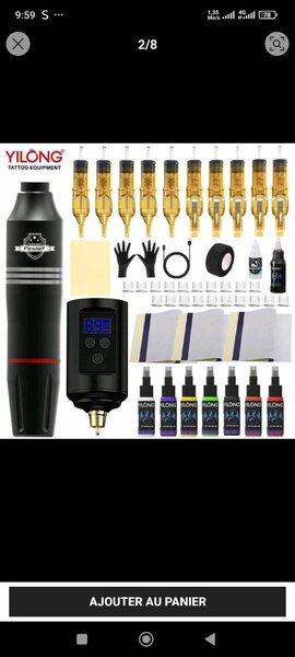 Kit de Tatouage Complet YILONG