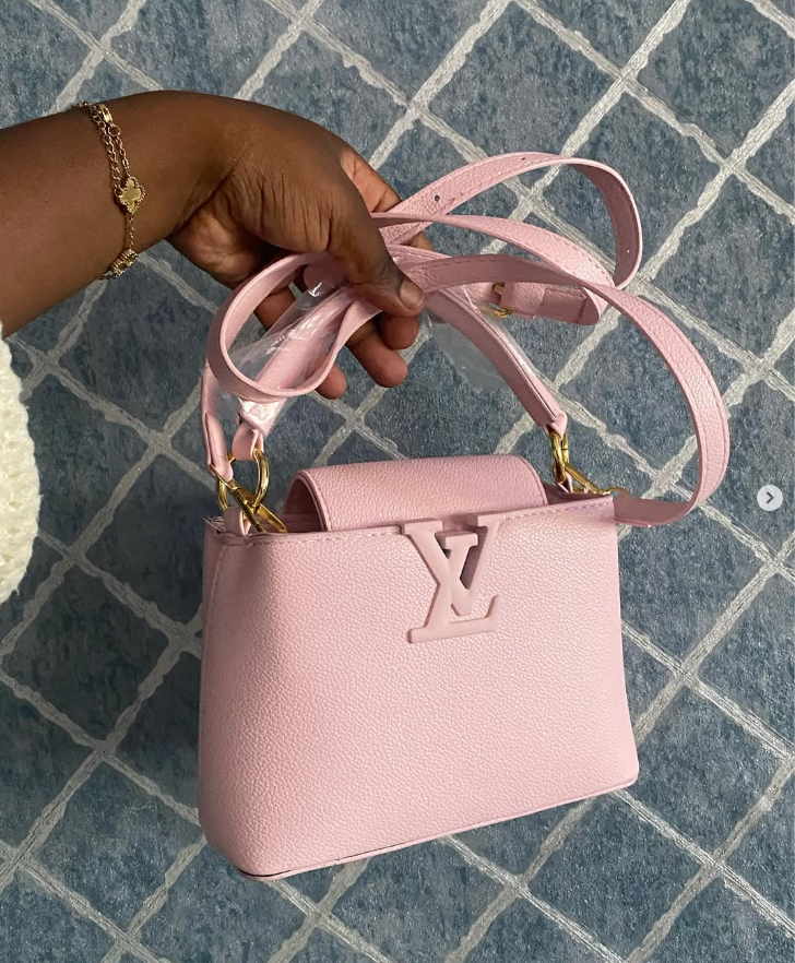 Pink LV bag