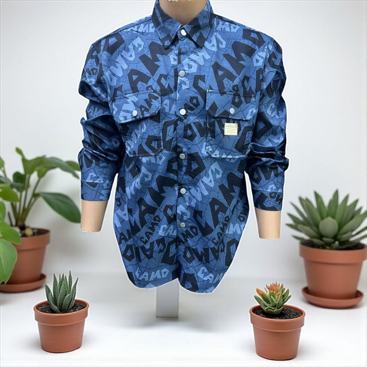 Chemise Homme Imprimé Confort