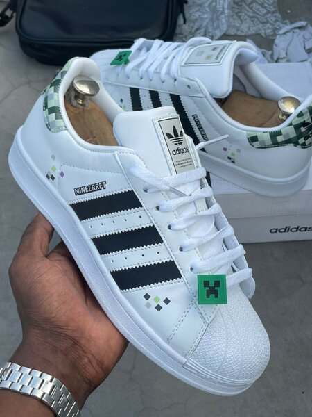 Adidas Minecraft Sneakers Blanc