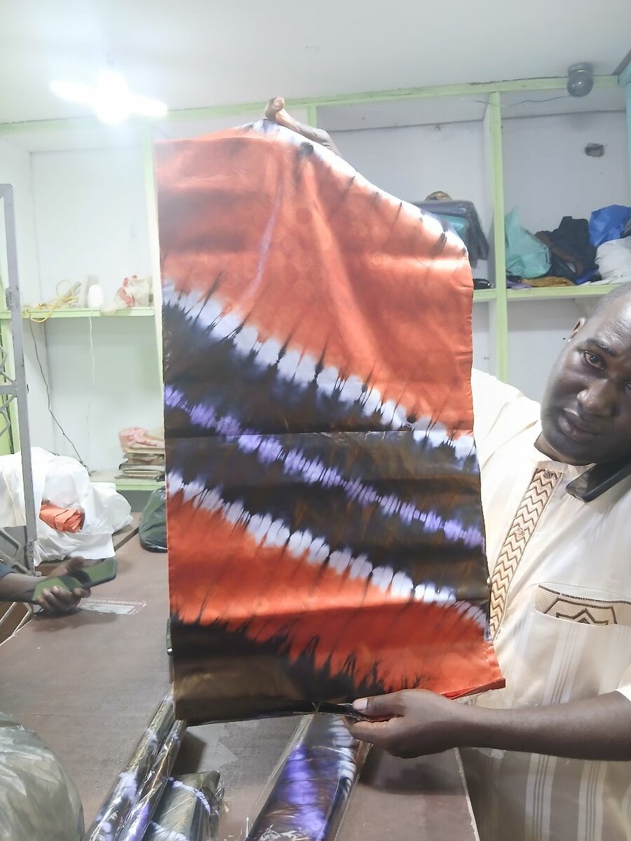 Tissu africain wax imprimé