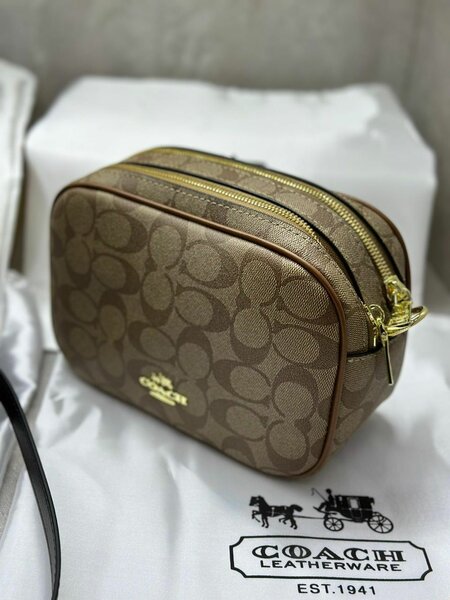 Coach premium канва кожа /   бесплатная доставка