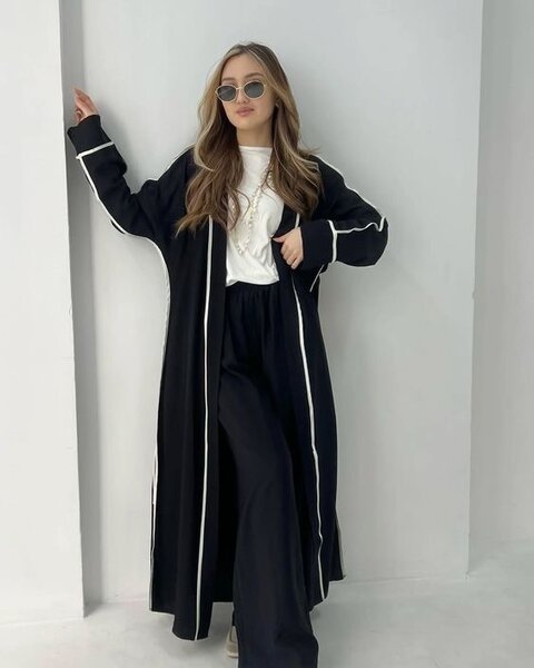 Robe ample en lin élégant