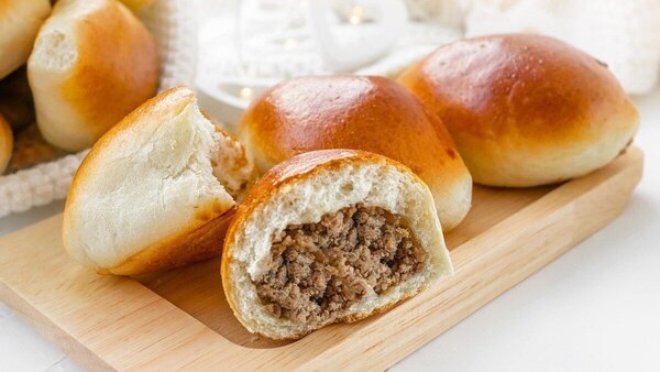 pain fourré à la viande