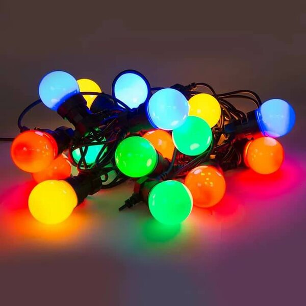 Guirlande multicolore LED