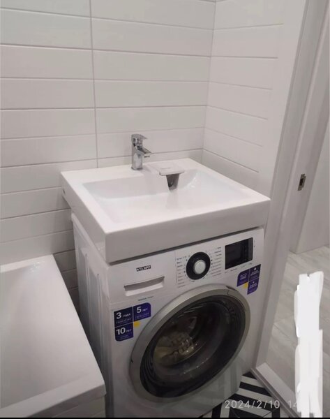 Раковина над стиральной машино