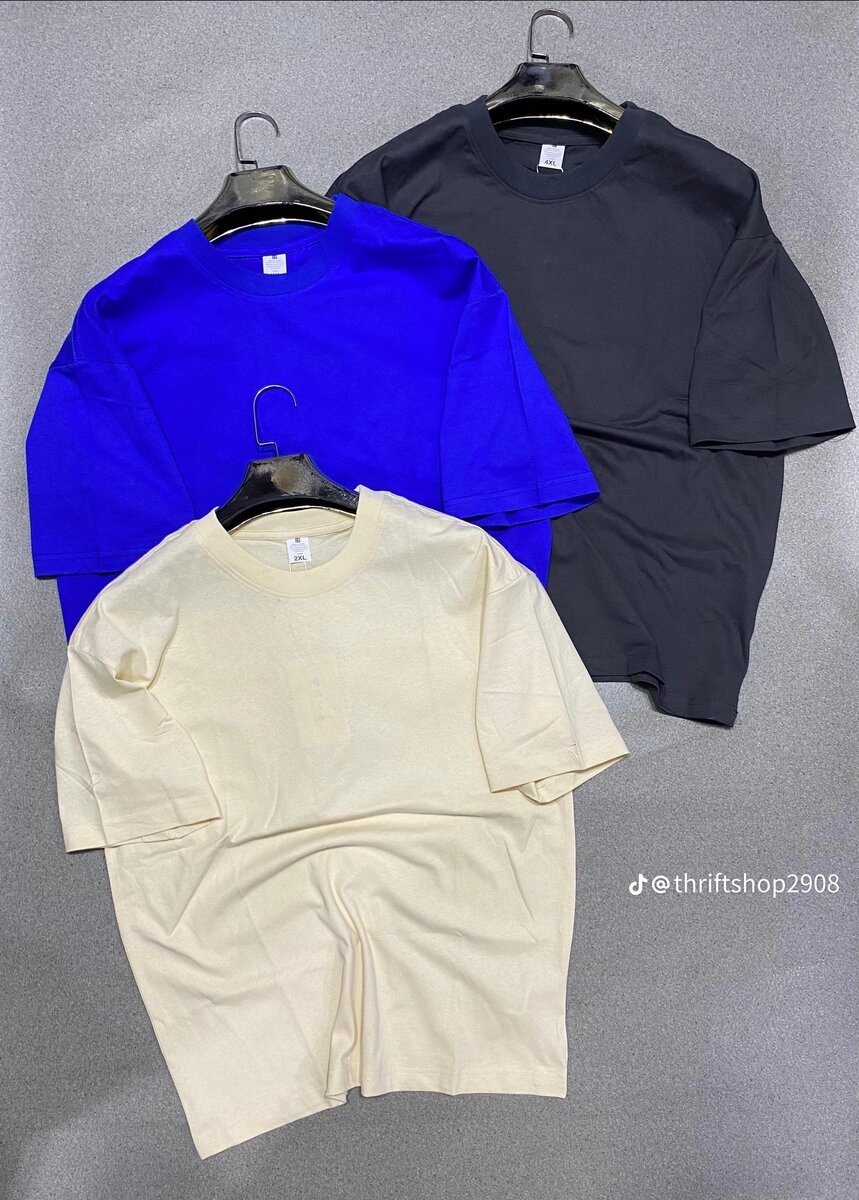 Lot de T-shirts Unisexes Colorés