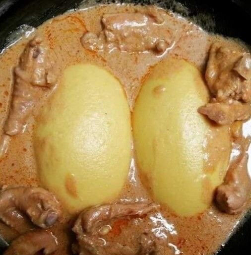 Plat africain épicé savoureux