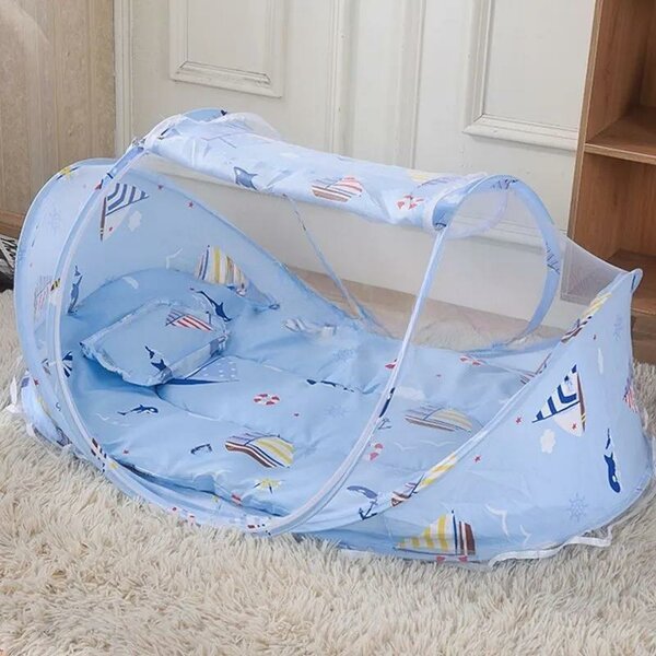 Lit moustiquaire pliable