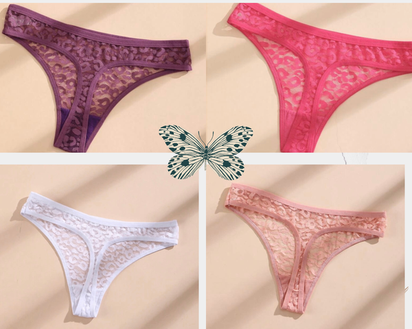 04 Caleçons Femme en dentelle