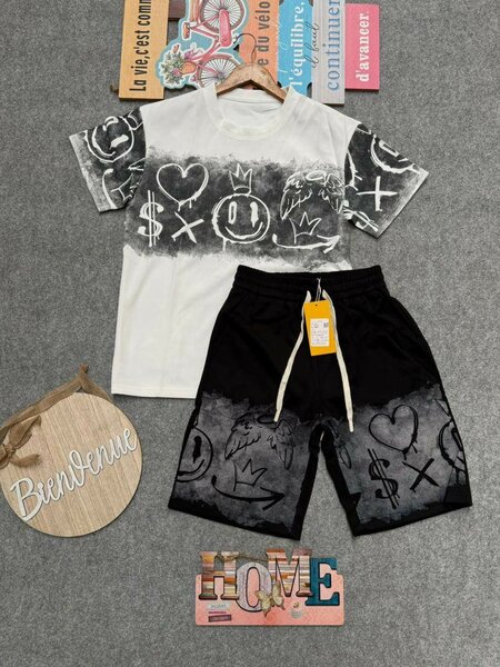 Ensemble T-shirt et Short Été