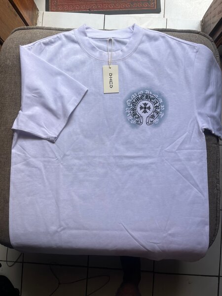 T-shirt homme imprimé blanc