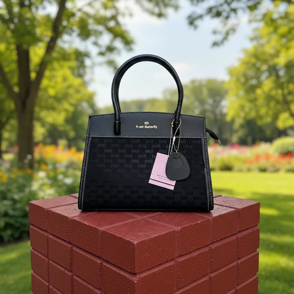 Sac à main noir miumiu