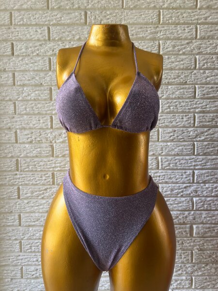 Bikini scintillant femme