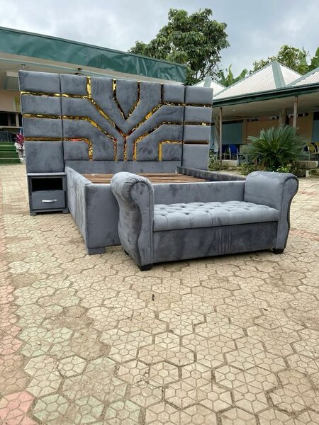 Bed and sofas