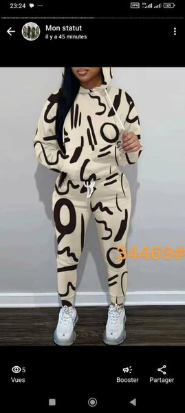 Ensemble Survêtement Graphique