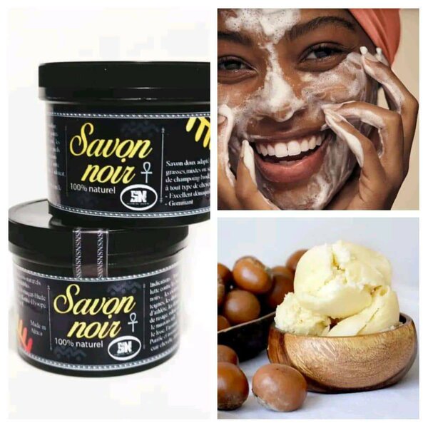 Savon Noir Naturel Exfoliant