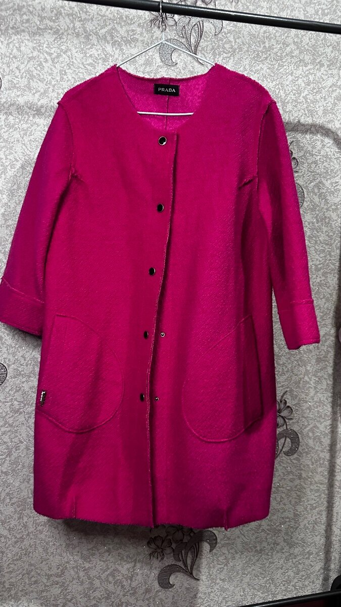 Шерстяное пальто PRADA