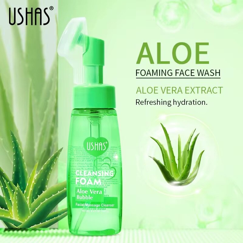 Nettoyant Visage Moussant Aloe