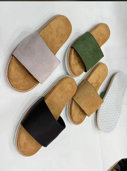 Sandales confortables en cuir