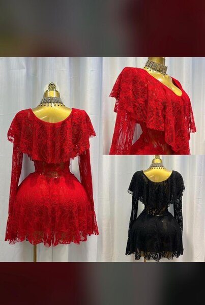 Robe en dentelle élégante