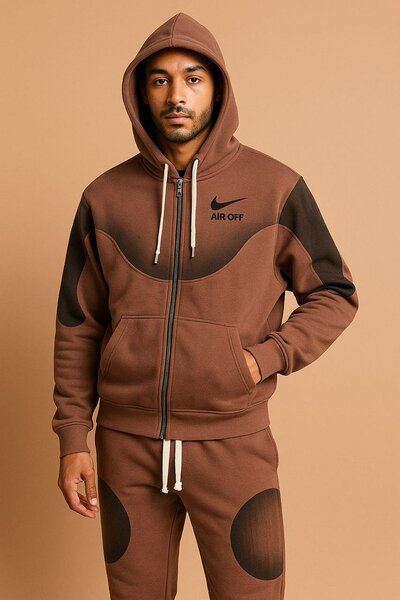 Ensemble de survêtement à capuche tendance