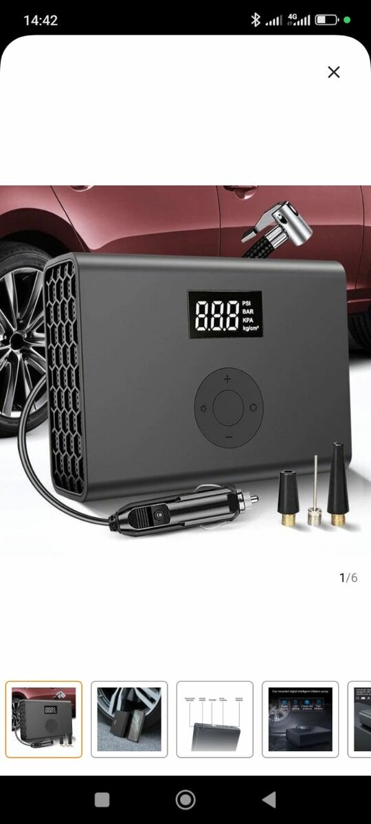 Compresseur d'air portable voiture