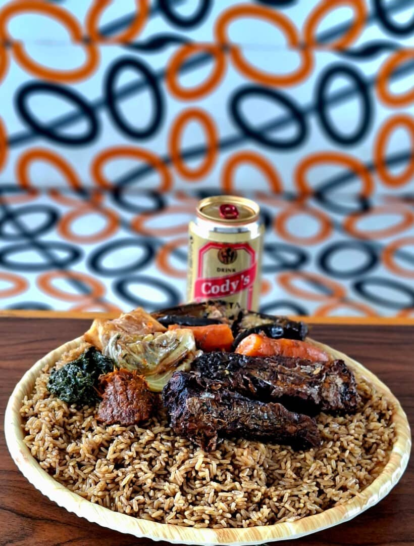 Plateau de Riz et Viande