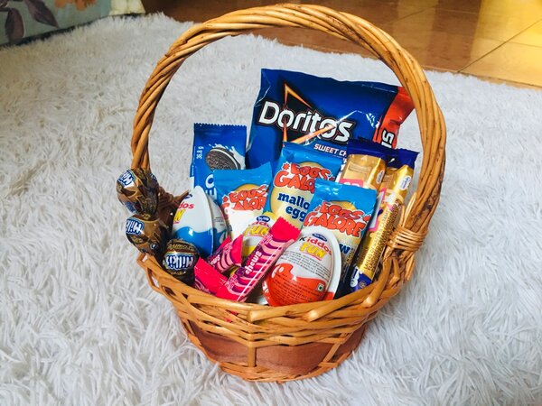 Easter gift basket
